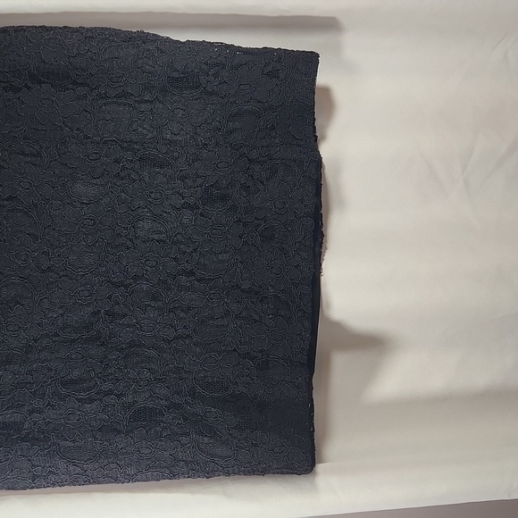 Black Lace mini skirt size 10 by Express - Picture 5 of 14